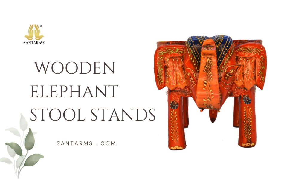 Unveiling the Beauty of Handcrafted Wooden Elephant Stool Stands